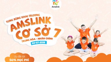 TƯNG BỪNG KHAI TRƯƠNG AMSLINK TRUNG HÒA NHÂN CHÍNH